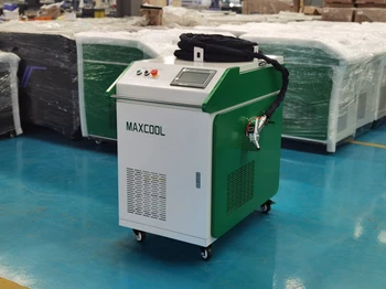MAXCOOL Podjetje Raycus Vir FIber Laser Čiščenje Stroj za Kovino in Nometal Mini Napravo Enostavno upravljanje