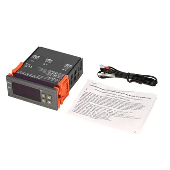 MH1210W AC90-250V Digitalni Temperaturni Termostat Regulator Krmilnik -50~110 C Ogrevanje, Hlajenje, Nadzor NTC Senzorja