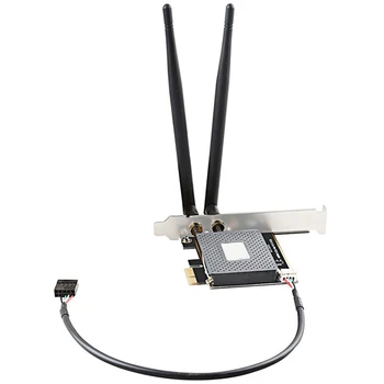 MINI PCIE Namizje vmesniško kartico PCI-E X1 Brezžično WiFi Omrežje Adapter Pretvornik Kartico Podporo Bluetooth za PC