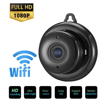 Mini Wifi IP Kamera HD 1080P Brezžična Notranja Kamera Night vision dvosmerni Audio Varnosti Cam Nadzor Baby Monitor V380