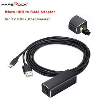Mirco USB, RJ45, da 100M Ethernet Adapter za TV Palico Chromecast Omrežna Kartica