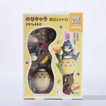Moj Sosed Totoro Cvetja in Rastlin Figurice Zbirka Risani Film Perifernih Igrače Akcije Slika Japonski Božična Darila
