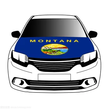 Montana Montana Zastav 3.3x5ft/5x7ft 100%poliester,avto bonnet banner
