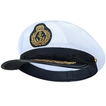 Mornar Kapetan Klobuk za Mornar Stranka Maškarada Mornar Kapetan Morskih Križarjenje
