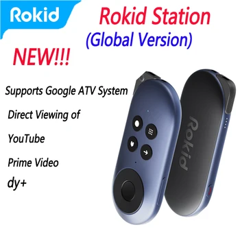 Na Zalogi Rokid Postaja Globalna Različica Rokid Max Pametnih AR Očal Opremo Podpira Google ATV Sistem YouTube Prime Video Dy+
