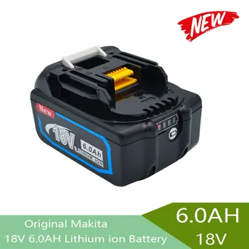 Nadomestna Baterija 18V 6Ah za Makita BL1830 BL1850 BL1840 BL1845 BL1815 BL1860 LXT-400 Brezžično električno Orodje, Vrsta Baterije 18650
