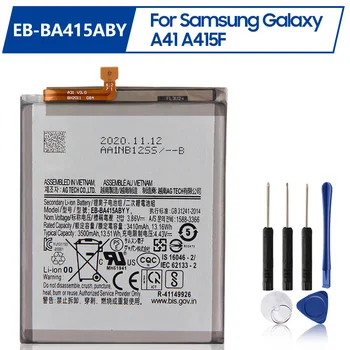 Nadomestna Baterija EB-BA415ABY Za Samsung Galaxy A41 A415F Baterija za ponovno Polnjenje 3500mAh