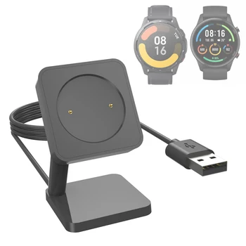 Namizno Stojalo, Adapter za Polnilnik USB, Kabel za Polnjenje Dock Postajo Držalo Za Xiaomi Watch S1 Aktivna/ Mi Watch / Color 2 priključek za Polnjenje
