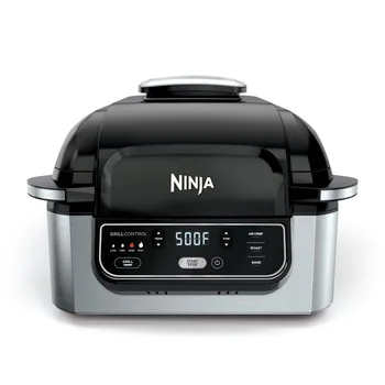 Ninja® Foodi™ 4-v-1 Notranji Žar s 4-Quart Zraka Fryer, Pečenka, & Pečemo, AG300