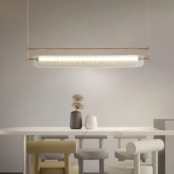 Nordijska LED Obesek Luči za Jedilnico Jedilno Mizo Lestenec Stropa Visi luç Sobi Doma Dekor Lučka