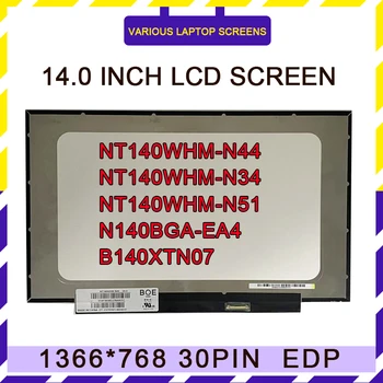 Nov 14-Palčni Prenosnik, LCD Zaslon NT140WHM-N44 NT140WHM-N34 NT140WHM-N43 NT140WHM-N51 N140BGA-EA4 140XTN07.2 B140XTN07.3