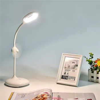 Nov USB LED namizne Svetilke Zaščito za Oči z Mini Ventilator za Branje Desk Luči noč svetlobe Otrok'gift