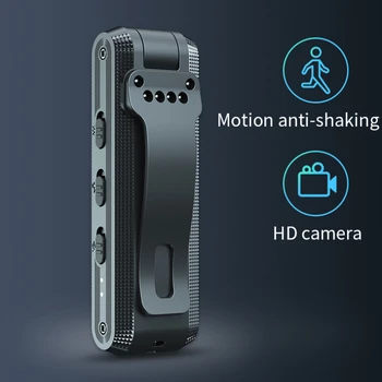Nov Zvočni Posnetek Pen Mini Fotoaparat, Full HD 1080P Glasovno Snemanje Ir nočno Vizijo Nosljiva 1080P brezžična kamera
