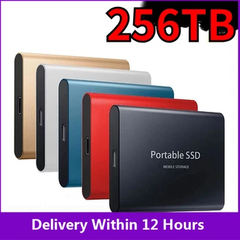 Novi Originalni M2 SSD 256TB Flash Trdi Disk Zunanji Tip-C Visoka Hitrost USB3.1 30TB 4TB 8TB SSD Prenosni HD Trdi Disk Za Prenosnik
