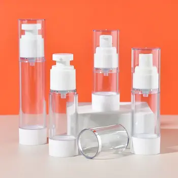 Novo 15/30/50 ml Prenosni Losjon Spray Steklenico Potovanja Pregleden Vakuumske Kozmetični Posodo ponovno napolniti Posodo Spray Steklenico