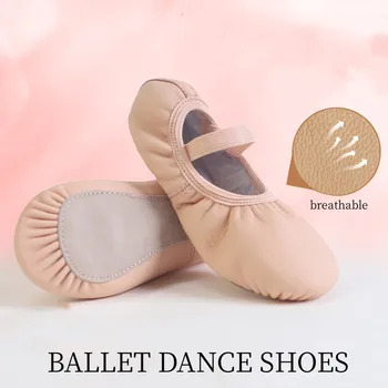 Novo Otrok Ovčje Kože Balet Plesne Čevlje Mehka Podplatom Dihanje Dekleta Dvorana Prakse Joge Plesa Čevlji Dveh Stilov Za Izberejo