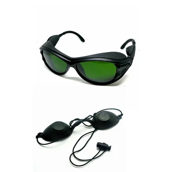 OD 4+ 200nm-2000nm IPL Laser Zaščitna Očala W/ Black Eyepach Lepoto Odjemalec Oči Zaščita