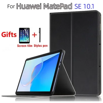 Ohišje Za Huawei MatePad SE 10.1 Palčni 2022 AGS3K-W20 AL20 PU Usnje Stojalo Smart Cover za Huawei matepad SE 10.1 2022 Funda