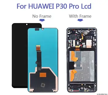 Original AMOLED Za Huawei P30 PRO LCD Za Huawei P30 Pro LCD-Zaslon LCD-Zaslon na Dotik Računalnike Skupščine VOG-L29