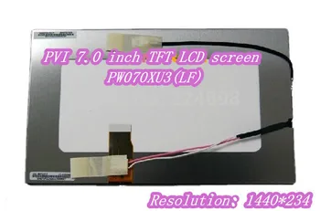 Orodjem pvi 7.0 palčni TFT LCD Zaslon PW070XU3 (LF) 1440(RGB)*234
