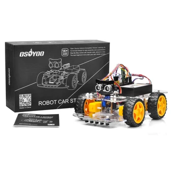 OSOYOO Robot Avto Starter Kit za Arduino R3 STEBLO Daljinsko Izobraževalne Motorizirana Robotike za Gradbeno Načrtovanje