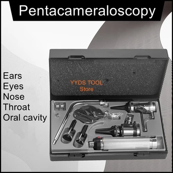 Oči, ušesa, nos, usta in grlo pregled nastavitev pentacameral strokovni izpit otoscope golob fundoscope