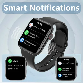 Pametno Gledati 2023 Brezžično Polnjenje Smartwatch Bluetooth Klice Ure Moški Ženske Fitnes Zapestnica Po Meri Watch Face