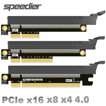 PCI Express 4.0 x16, x8 x4 Adapter Povečane Višine Kartico Gen4 PCI-E Slot Riser Extender Grafične Kartice GPU Varstvo IO Test Kartico