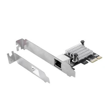 PCIEx1 2.5 G Gigabitno mrežno Kartico kartica z 1 Vrata 2500Mbps PCIe 2,5 Gb Ethernet Kartice RJ45 LAN Controller Kartico
