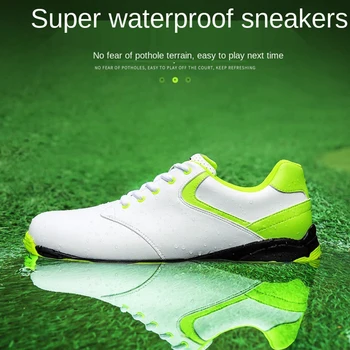 PGM golf čevlji dihanje anti-slip vložek patent zagozd, super nepremočljiva superge