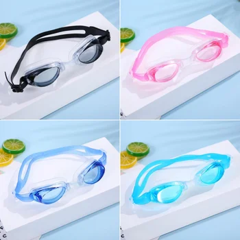 Plavalna Očala za Kratkovidnost Strokovno Anti-fog UV Plavanje Očala Moški Ženske Silikonske Dioptrije Plavati Športnih Očal