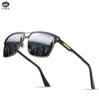 Polarizirana Classic Vintage Moških Vožnje Ribolov Sončna Očala Anti-Odsevni Ogledalo Moških Iz Vrat Sončna Očala Modni Očala Uv400