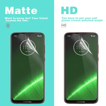 Premium Anti-Glare Mat Film & HD Glossy Film Za Motorola G3 G4 G5 G5S G6 G7 G 5G 2022 Power Play Plus Zaslon Patron Film