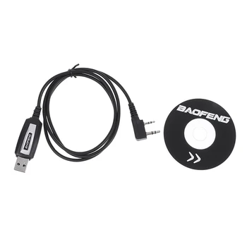 Prenosni USB Programski kabli Za Baofeng dvosmerna Radijska Walkie Talkie BF-888S UV-5R UV-82 Nepremočljiva