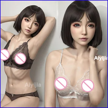 [ROS] 150 cm Slim Flat Prsih Resnično Lutka Kitajski Ženska Lutka Japonska Odraslih Ljubezen Lutka za Celotno Telo, Veren Spolno Boneca Masturbators
