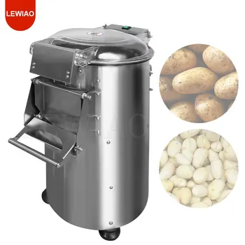 Samodejno Komercialnih Industrijskih Krompirja Lupilnikom Za Kavo, Električni Krompirja Pranje In Piling Za Kavo