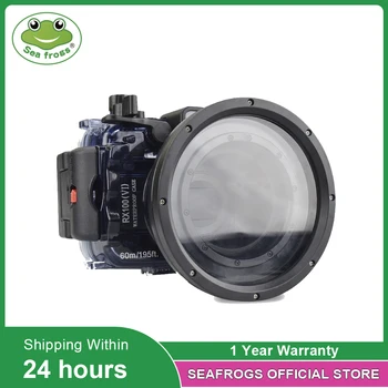 Seafrogs Fotoaparat Vodotesno Ohišje Podvodnega ohišja Za Sony RX100 Mr 6 VI 60m Potapljanje Fotografija Videography Opremo