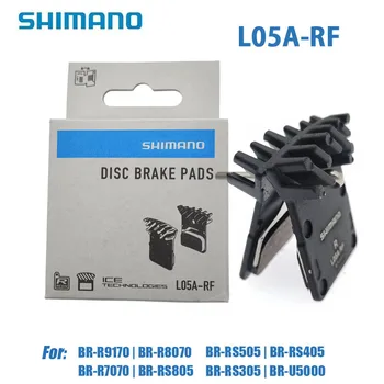 Shimano L05A Zavore Pad DEORE SLX XT Smole, Kovinske Ploščice Hladilne Fin Ice Tech Gorskih Cestna Kolesa M8110 M7110 R9170 R8070 R7070 RS805