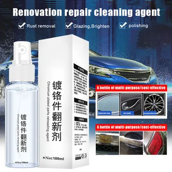 Sijaj Rje Čiščenje Cleaner Spray Za Odstranjevanje Rje Avto Vozila Okno Ročaj Derusting Spray Gospodinjskih Čistil, Orodje