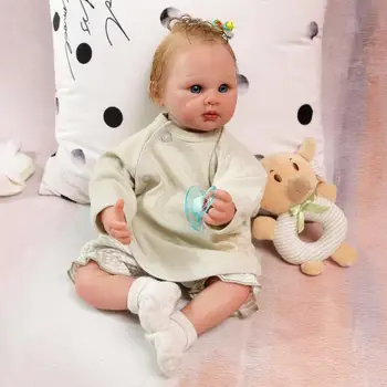Silikonski Preporod Lutka Imitacije Srčkan Baby Otroška Ustvarjalna Zbirka otroških Spremljevalec Igrače