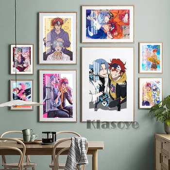 SK8 Infinity Japonski Anime Risanke Wall Art Plakat Natisne Sliko Otaku Spalnica, Dnevna Soba Doma Dekor Navijači Zbirka Darilo