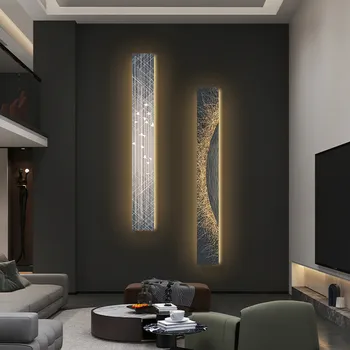 Sodobni Led notranji slikarstvo dekoracijo strip art steni visi svetilka se uporablja za osvetlitev z dnevno sobo in hotel