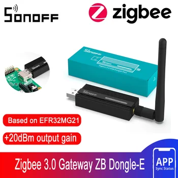 SONOFF ZBDongle-E Zigbee 3.0 USB Ključ Plus Univerzalen ZigBee Prehod preko ZHA ali Zigbee2MQTT Podporo ZBMINI SNZB ZBMINI L2