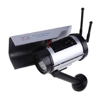 Sončne Dummy Kamera LED Nastavljiva Varnostna Ponaredek Nadzor Anti-theft Nameščen Opozorilni Kmetija Teras Kamere
