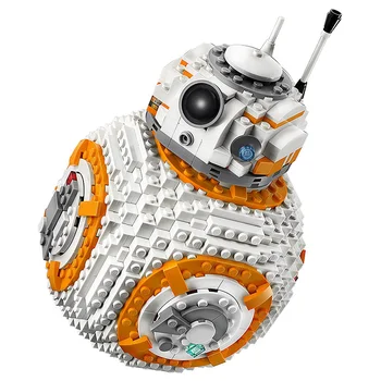 Star načrt BB-8 Robot gradniki Nastavite S Številke DIY Opeke Igrače Za Otroke 75187 Božično Darilo za Rojstni dan
