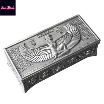Stari Egipt Ustvarjalne Skrivnostno Retro Evropske Princesa Jewelry Box Nakit Prstan Polje Nakit Škatla Za Shranjevanje Cosas Para El Hogar