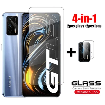 Steklo na Realme GT 5 G Kaljeno Steklo Za Nasprotnega Realme GT Neo Telefon Zaščitnik Zaslon HD Jasno, Polno Lepilo Ultra-tanek Stekla Realme GT