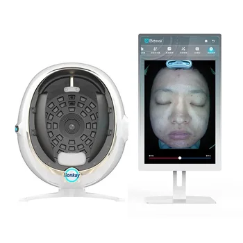 Strokovno 3d Analizo Kože Smart Kozmetični izdelki Kože In Las Fotoaparat Analyzer Gozdu Lučka Kožo Obraza Diagnostični Analyzer Koži