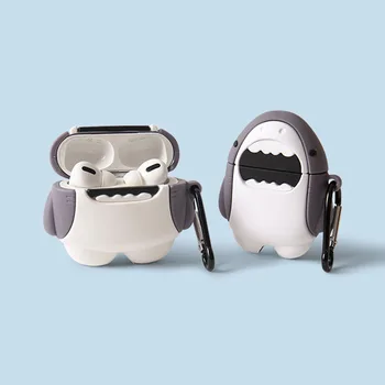 Super Srčkan Živali Silikonski Slušalke Primerih Za Apple Airpods 1 2 Pro 3 2021 Bluetooth Slušalke Polje Fundas Za Letalski Stroki Pro Pokrov