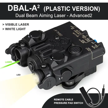 Taktično svetilko lov Dual Beam, katerih Cilj Laser IR & Zeleni Laser LED Bele Svetlobe luč za ostrenje Najlon Različica GZ15-0139G